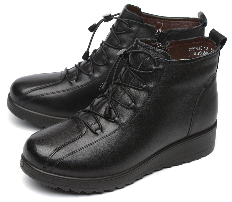 женские ботинки натуральная кожа / натуральный мех  corvetto италия