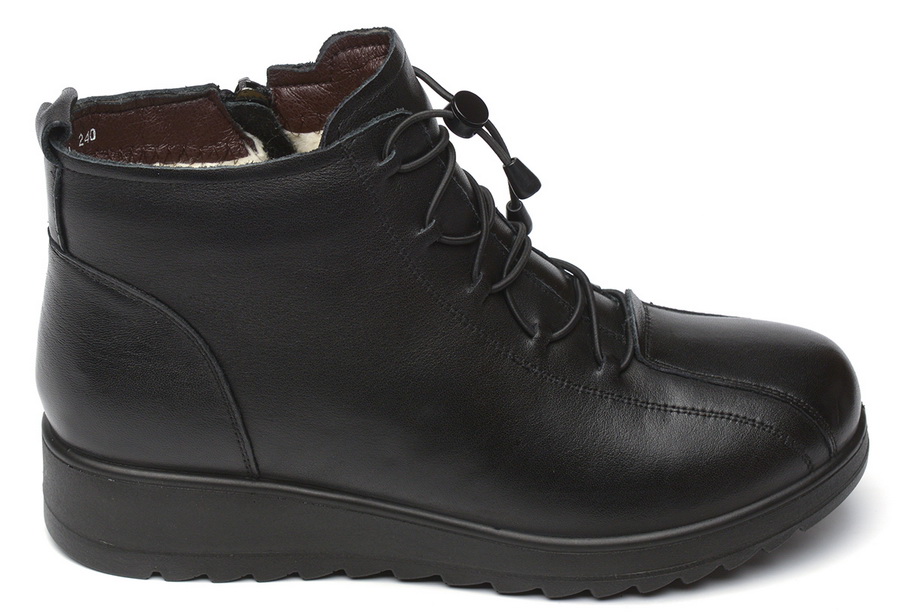 женские ботинки натуральная кожа / натуральный мех  corvetto италия