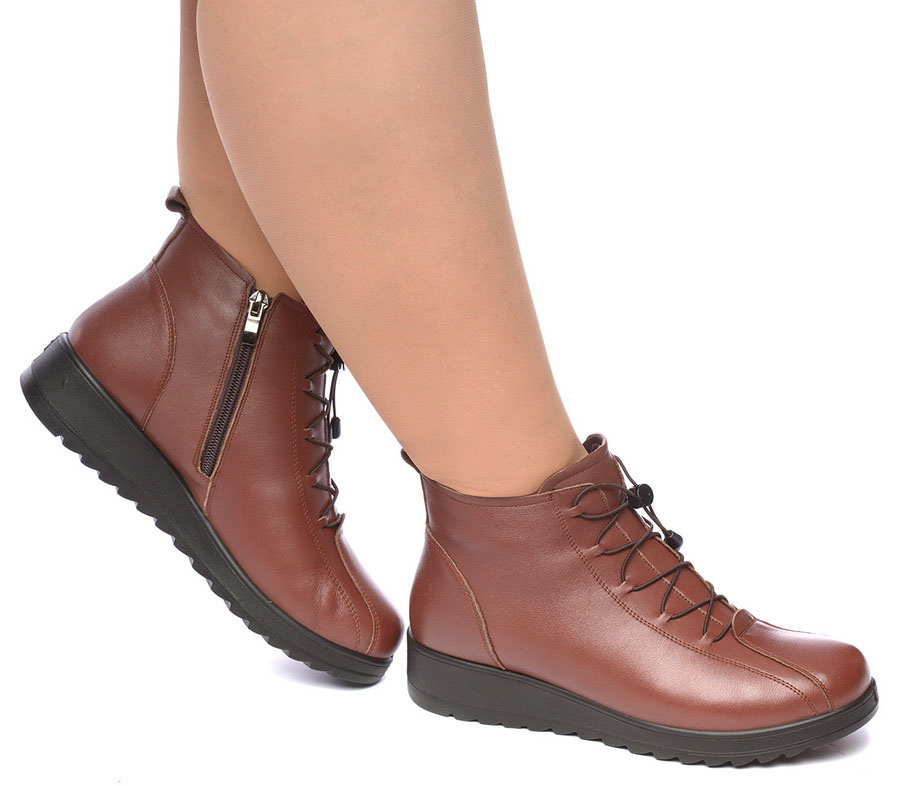 женские ботинки натуральная кожа / натуральный мех  corvetto италия