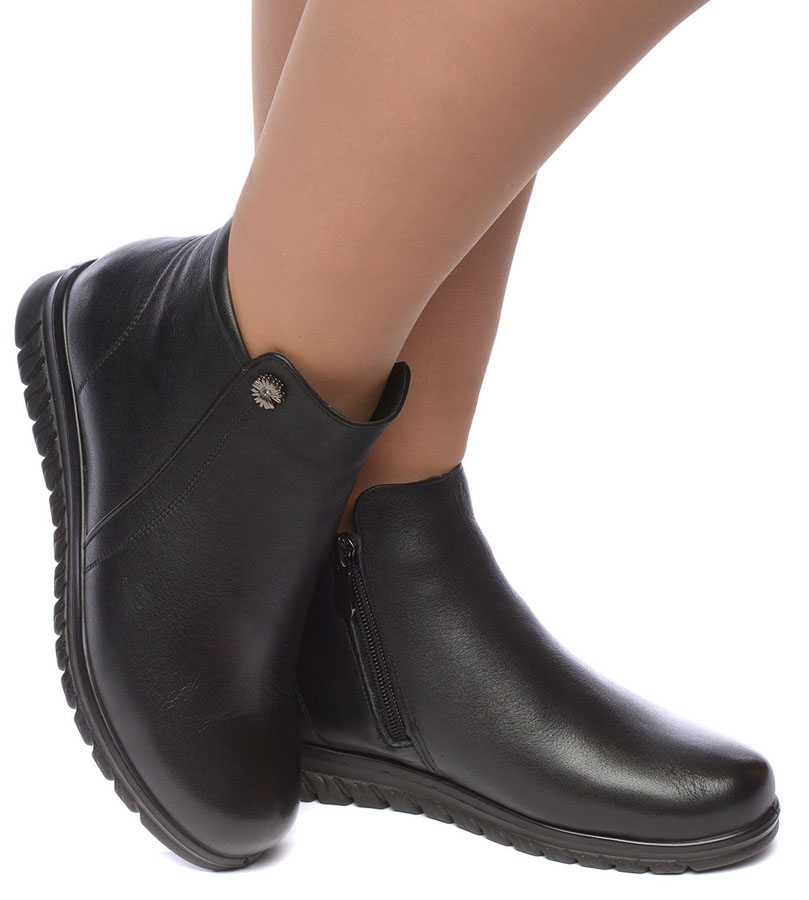 женские ботинки натуральная кожа / натуральный мех  corvetto италия