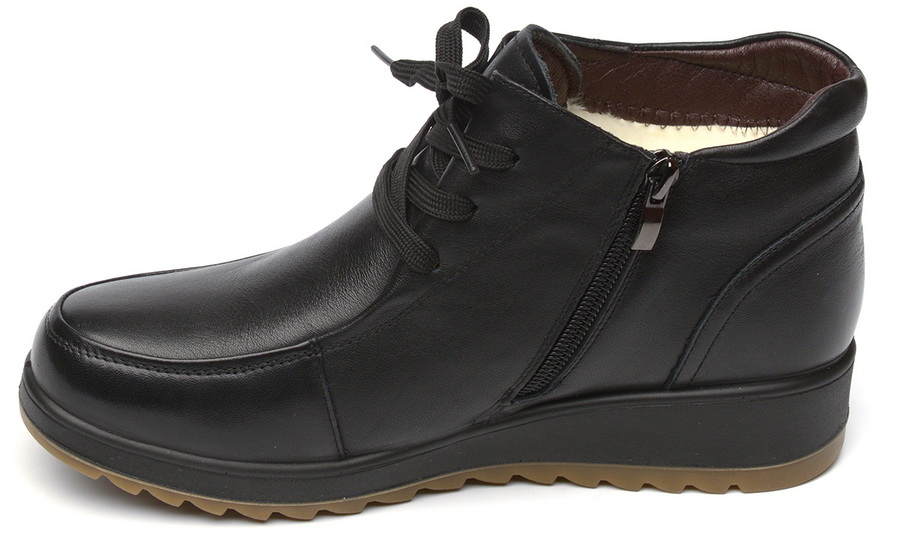 женские ботинки натуральная кожа / натуральный мех  corvetto италия