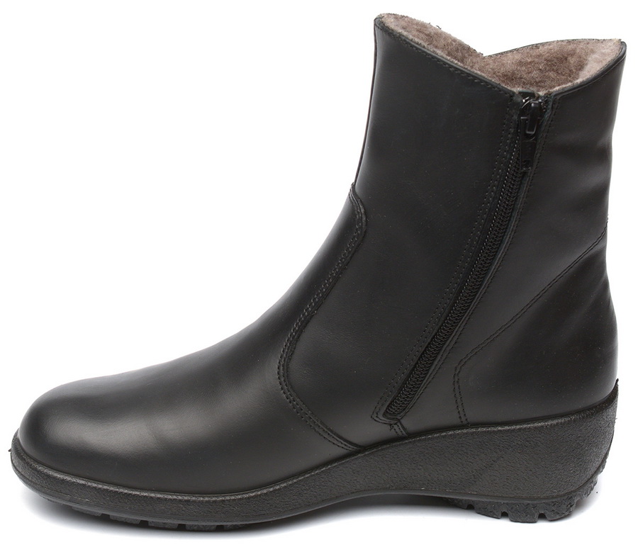 женские полусапоги натуральная кожа ворсовый трикотаж (шерсть) отико беларусь