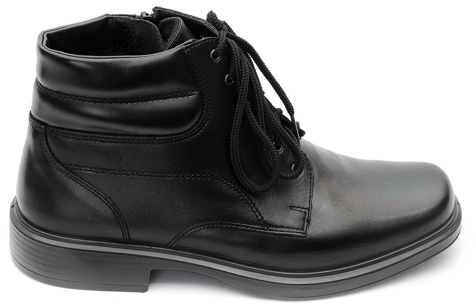 мужские ботинки натуральная кожа / натуральный мех отико беларусь