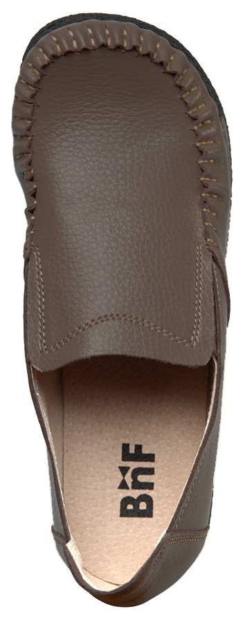 женские мокасины на танкетке натуральная кожа binifoot/bnf тайвань