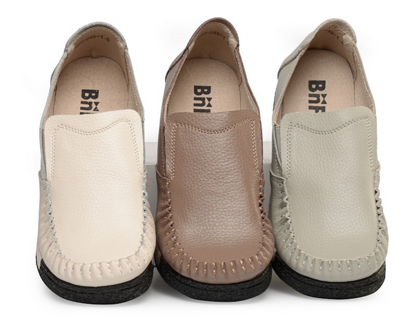 женские мокасины на танкетке натуральная кожа binifoot/bnf тайвань