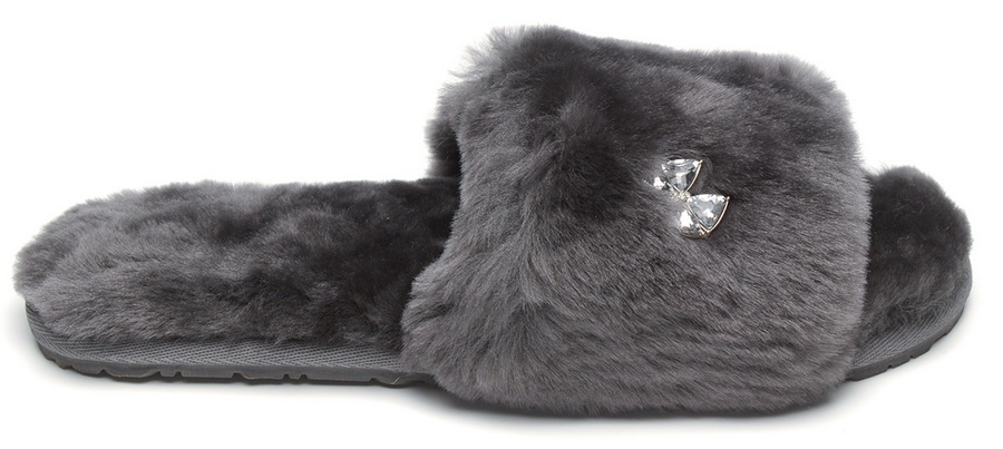 тапочки женские натуральный мех gugu