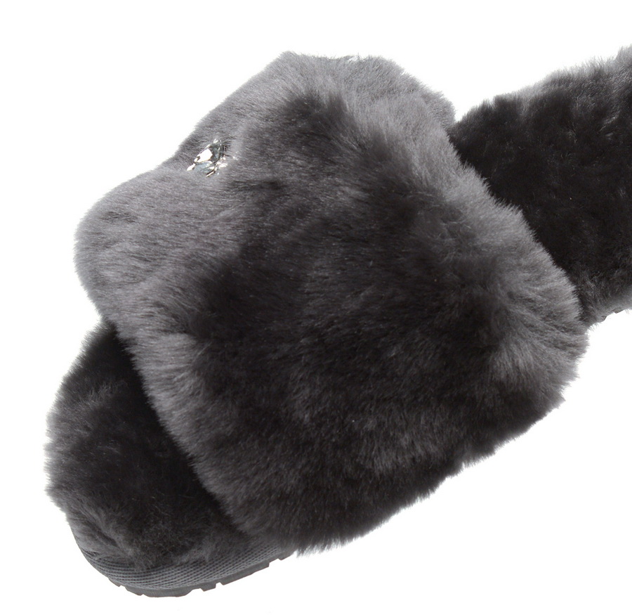 тапочки женские натуральный мех gugu