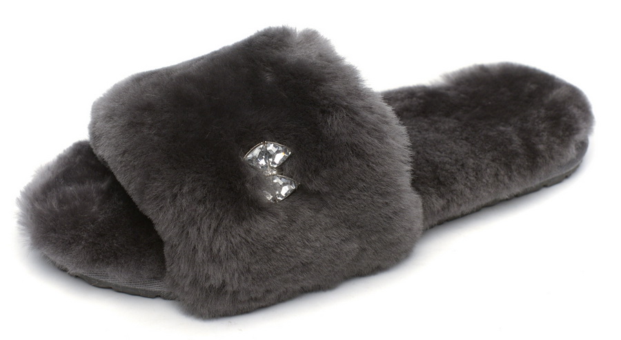 тапочки женские натуральный мех gugu