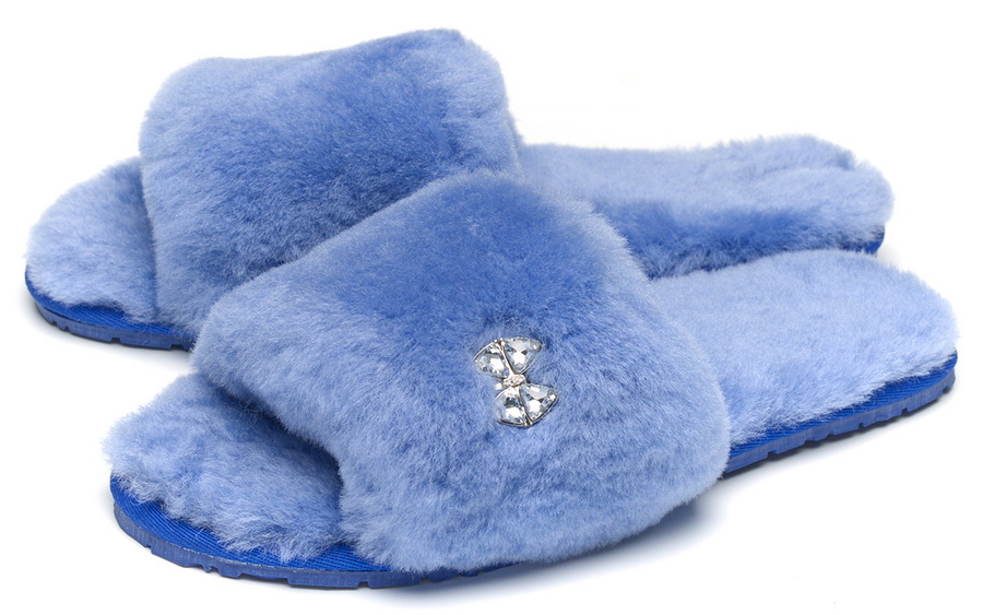 тапочки женские натуральный мех gugu