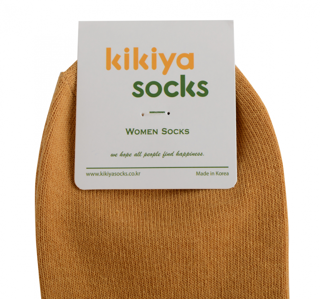 носки женские однотон медицинская резинка kikiya корея