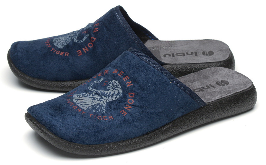 мужские тапочки тигр inblu