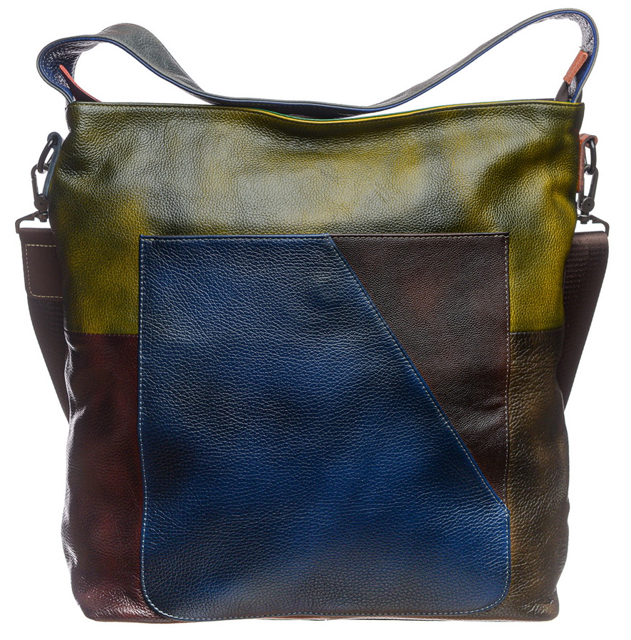 женская сумка натуральная кожа kiki lok корея