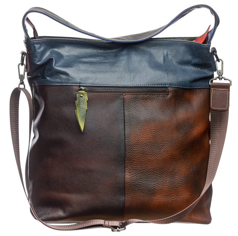 женская сумка натуральная кожа kiki lok корея