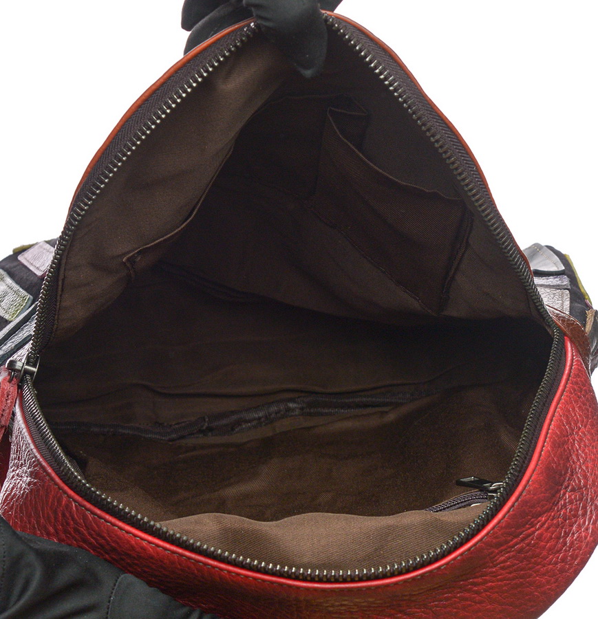 женский рюкзак натуральная кожа kiki lok корея