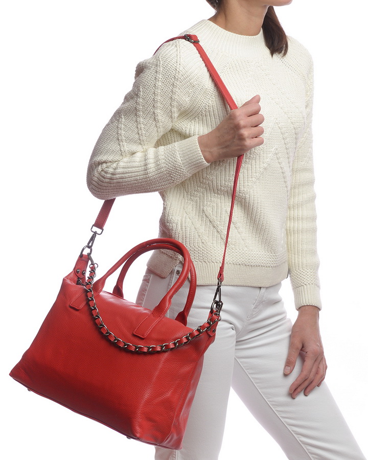 женская сумка натуральная кожа kiki lok корея