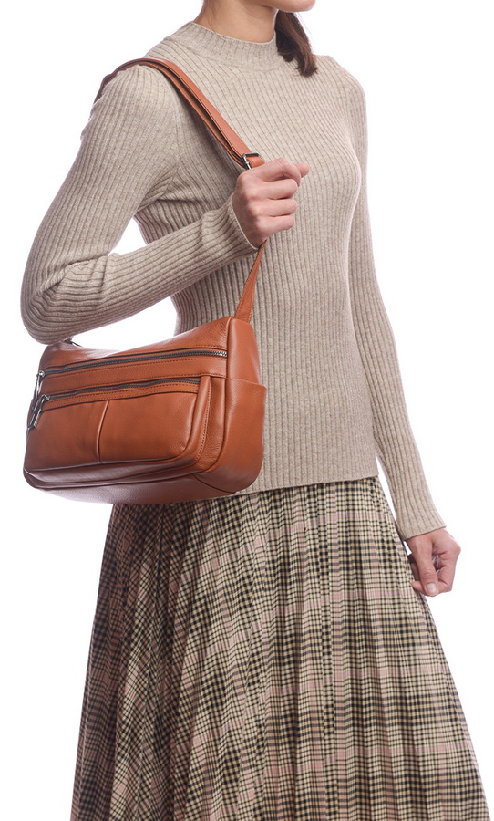 женская сумка натуральная кожа kiki lok корея