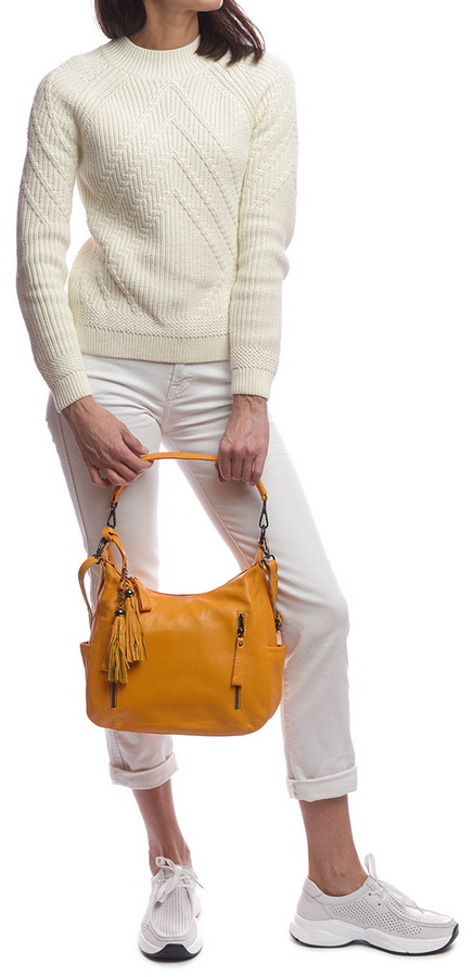 женская сумка натуральная кожа kiki lok корея