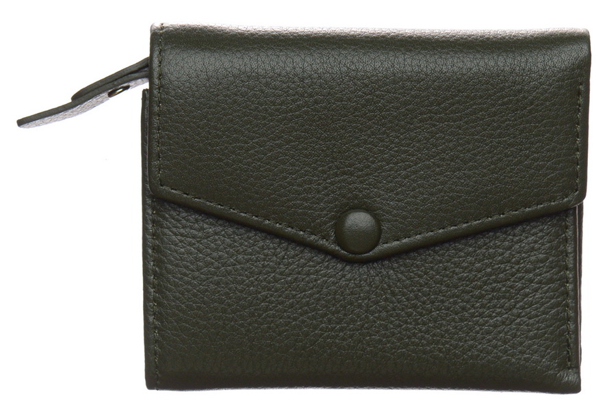 женский кошелек пэчворк  натуральная кожа тайвань