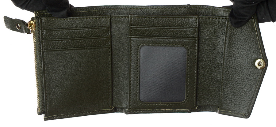 женский кошелек пэчворк  натуральная кожа тайвань