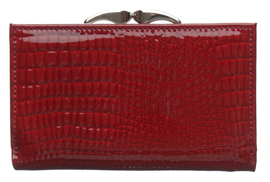 женский кошелек лаковый  натуральная кожа тайвань