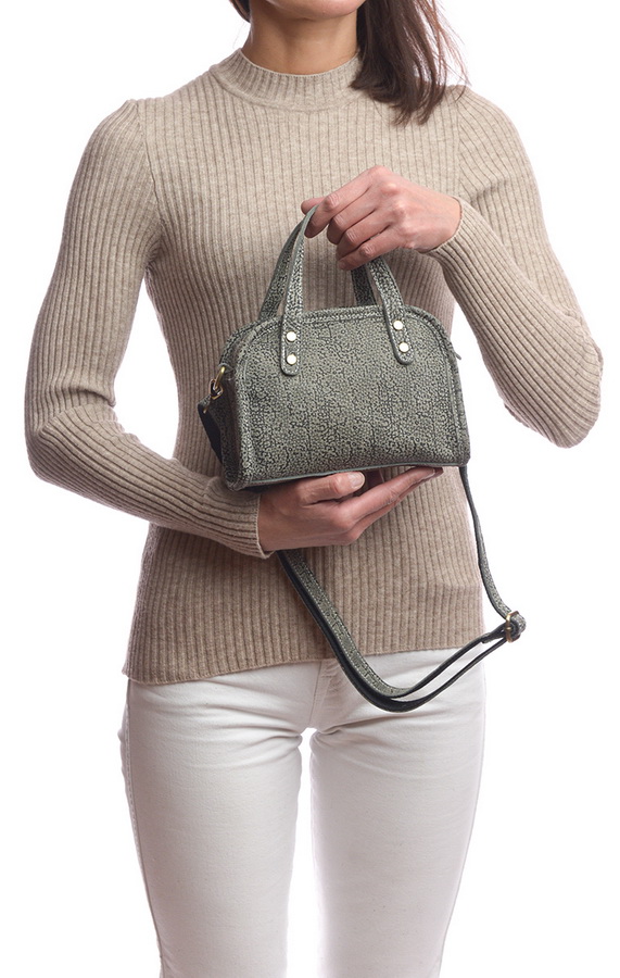 женская сумка натуральная кожа kiki lok корея