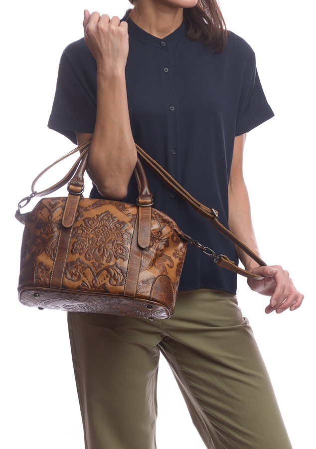 женская сумка натуральная кожа  kiki lok корея