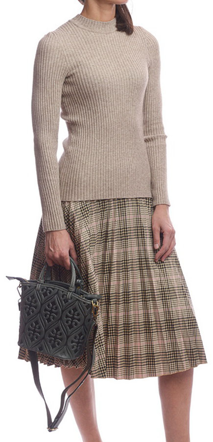 женская сумка натуральная кожа  kiki lok корея