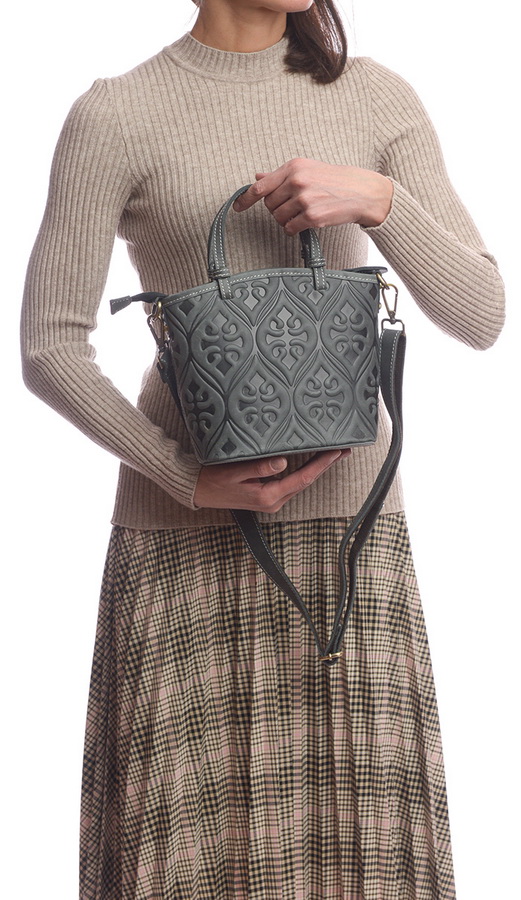 женская сумка натуральная кожа  kiki lok корея