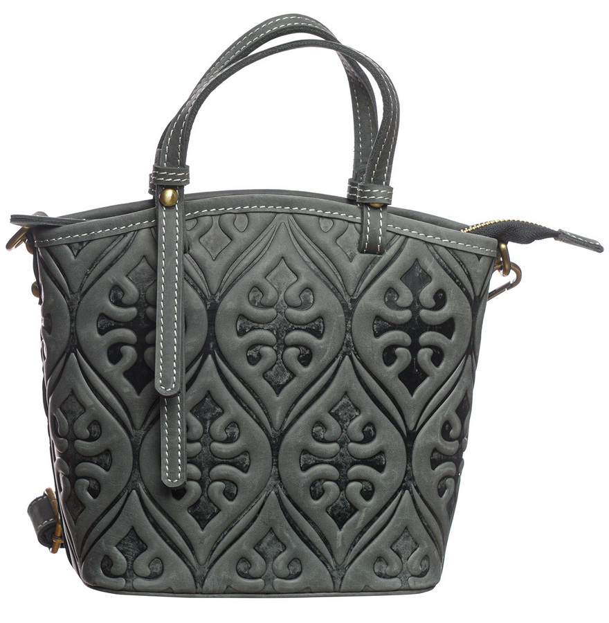 женская сумка натуральная кожа  kiki lok корея