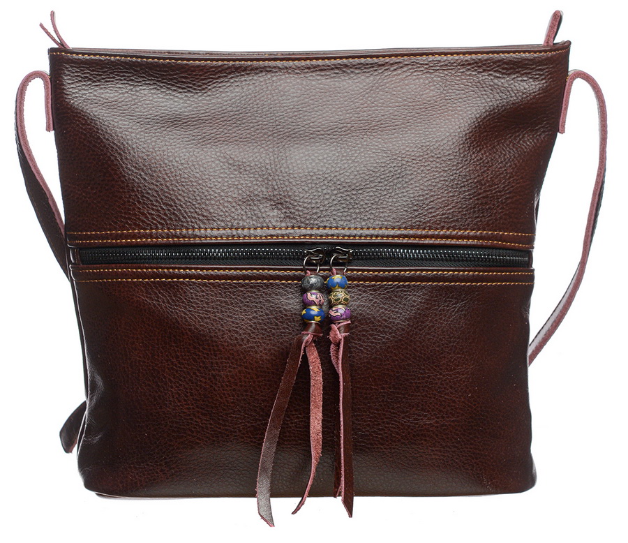 женская сумка натуральная кожа  kiki lok корея