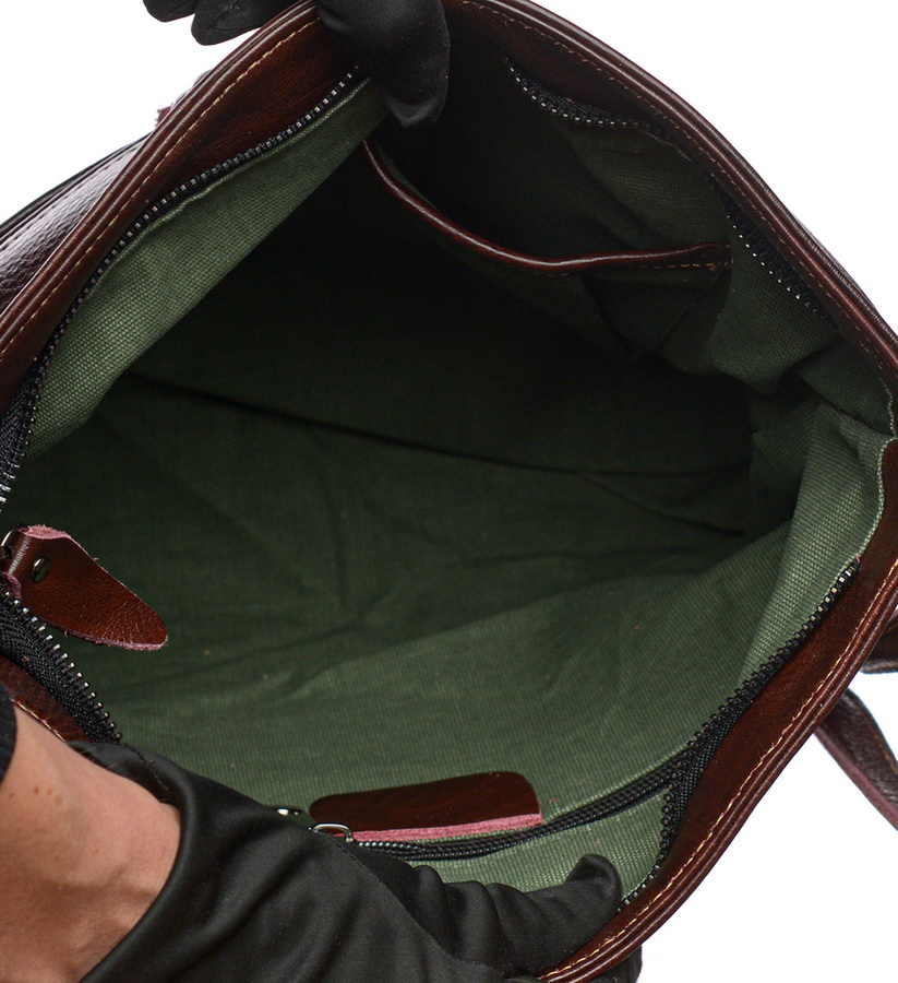 женская сумка натуральная кожа  kiki lok корея