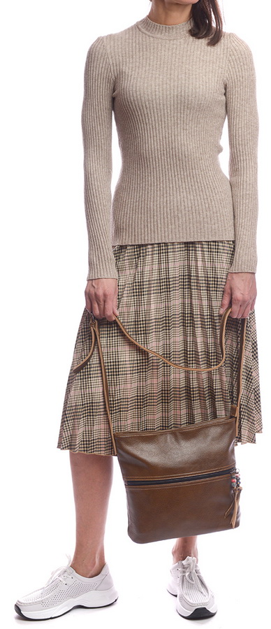 женская сумка натуральная кожа  kikilok корея