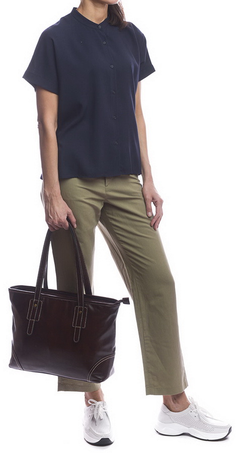 женская сумка натуральная кожа  kiki lok корея