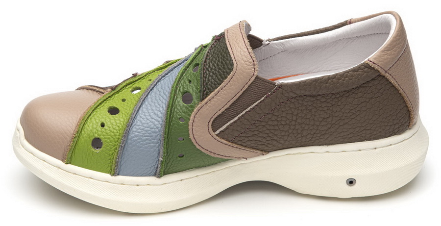 женские полуспортивные туфли натуральная кожа gugu германия