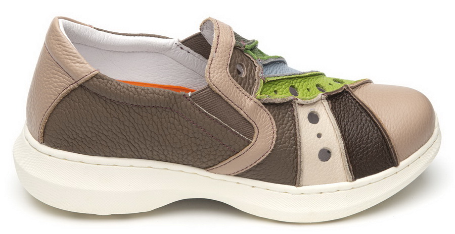 женские полуспортивные туфли натуральная кожа gugu германия