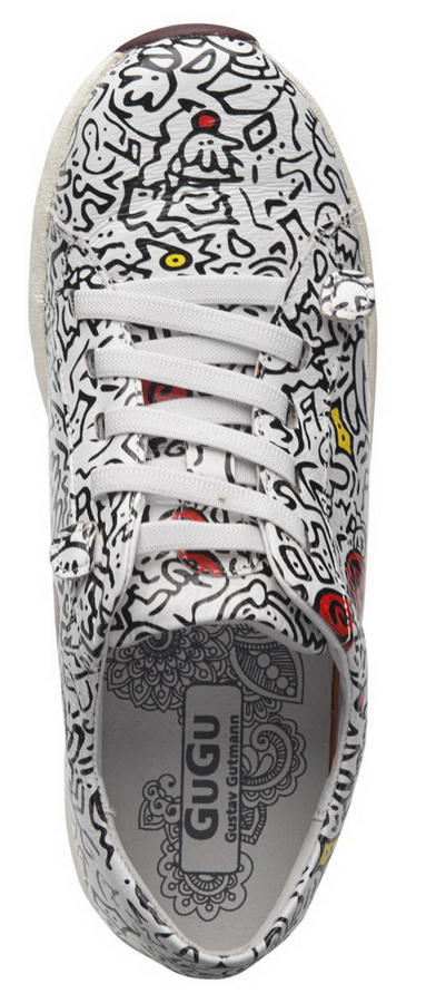 женские кроссовки натуральная кожа gugu германия