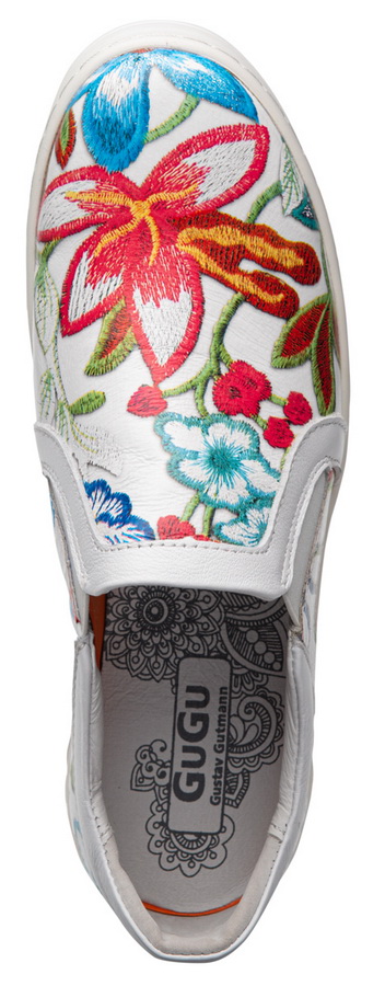 женские полуспортивные туфли натуральная кожа gugu германия