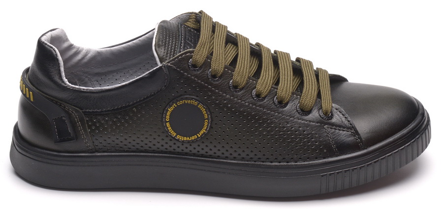 мужские полуботинки полуспортивные натуральная кожа corvetto италия