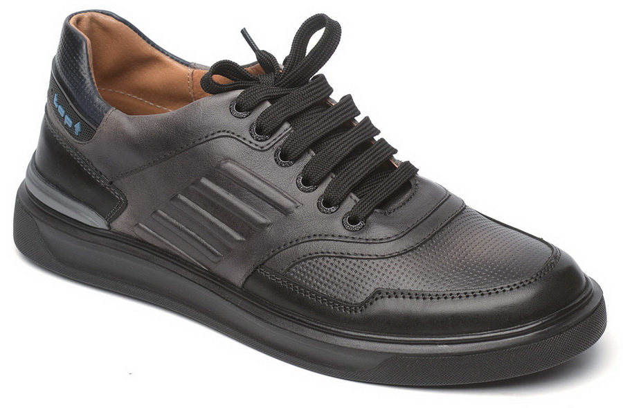 мужские полуботинки полуспортивные натуральная кожа corvetto италия