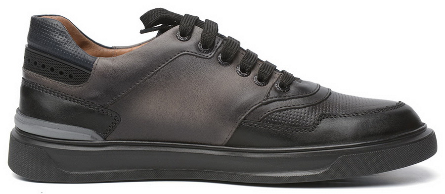 мужские полуботинки полуспортивные натуральная кожа corvetto италия