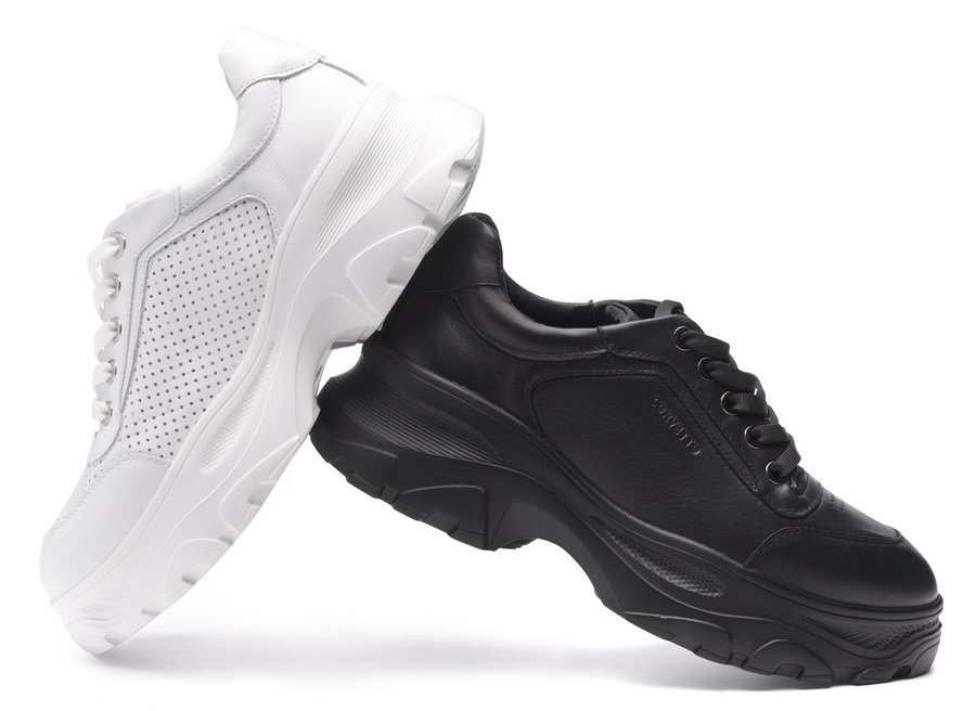 женские кроссовки натуральная кожа corvetto италия