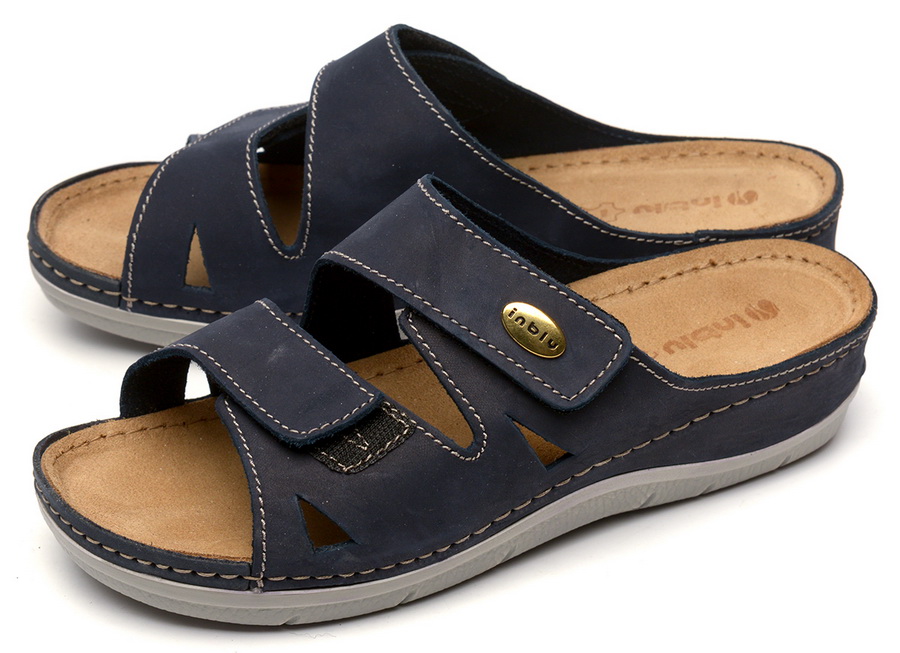 женские босоножки натуральная кожа inblu