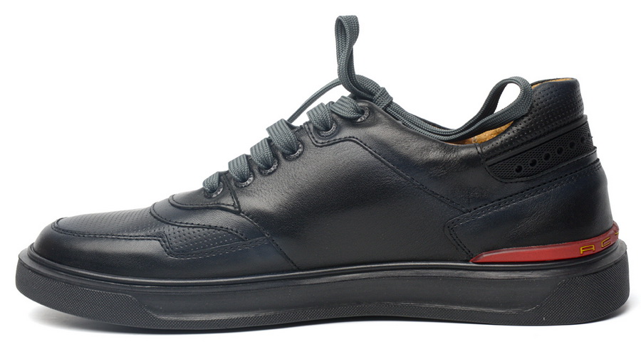 мужские полуботинки полуспортивные натуральная кожа corvetto италия