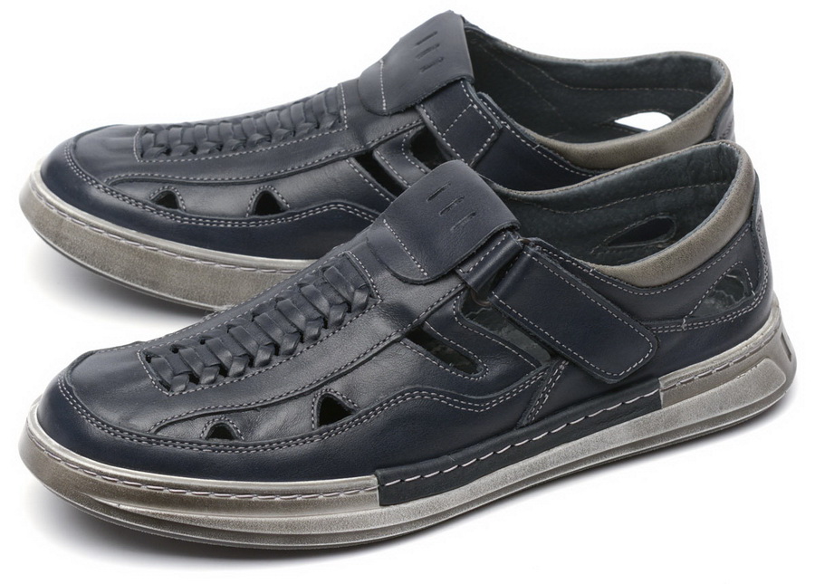 мужские летние полуботинки натуральная кожа corvetto италия