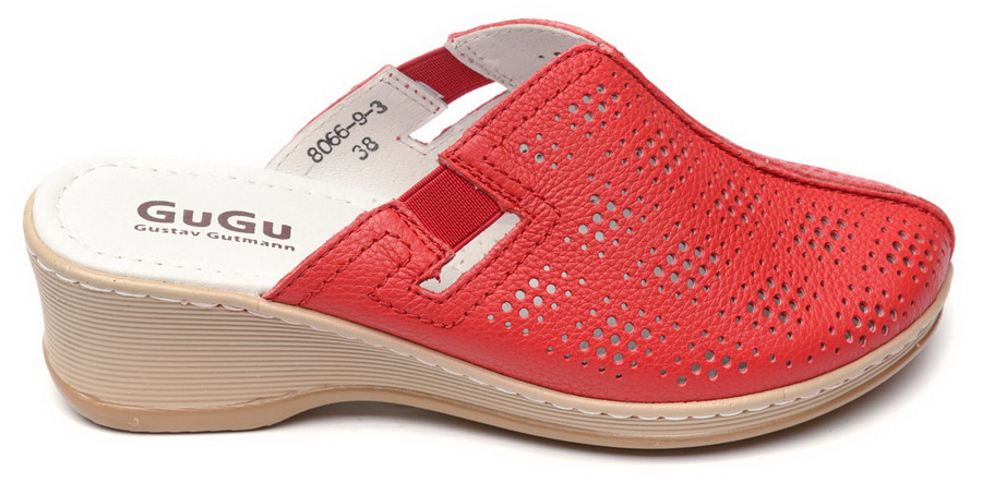 женские сабо натуральная кожа gugu германия