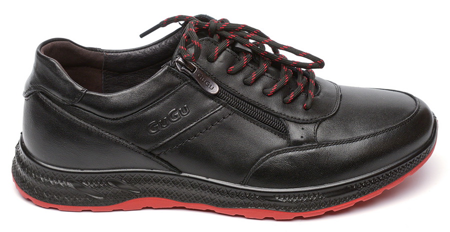 мужские полуспортивные полуботинки натуральная кожа gugu германия