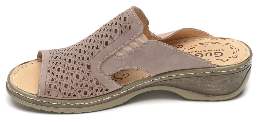 женские сабо натуральная кожа gugu германия