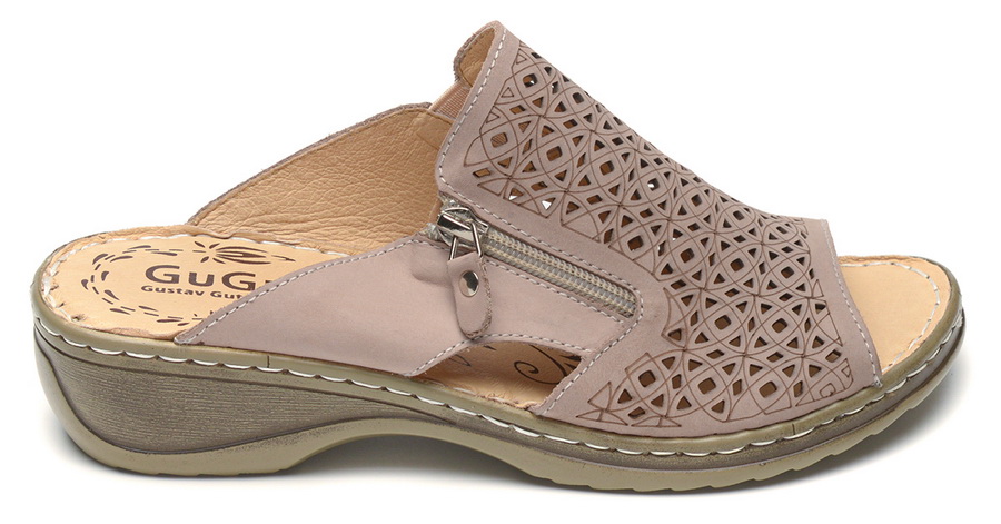 женские сабо натуральная кожа gugu германия