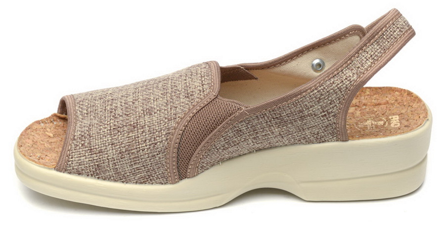 женские босоножки текстиль adanex