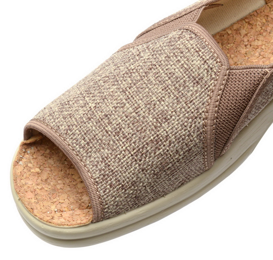 женские босоножки текстиль adanex